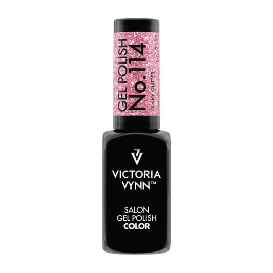 Victoria Vynn Gel Polish No. 114 Pinky Glitter