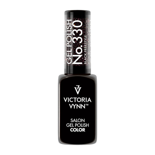 Victoria Vynn Gel Polish No. 330 Black Freestyle