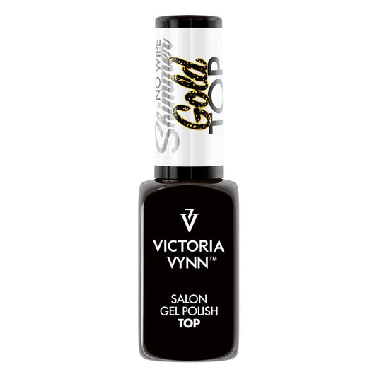 Victoria Vynn Gel Polish Top No Wipe Gold 8ml