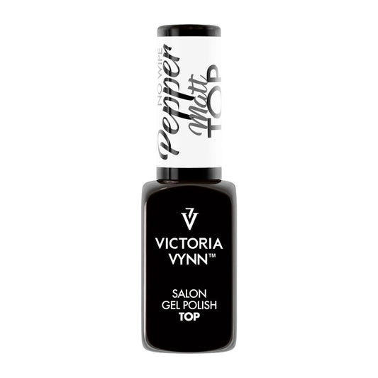 Victoria Vynn Gel Polish Top No Wipe Pepper Matt